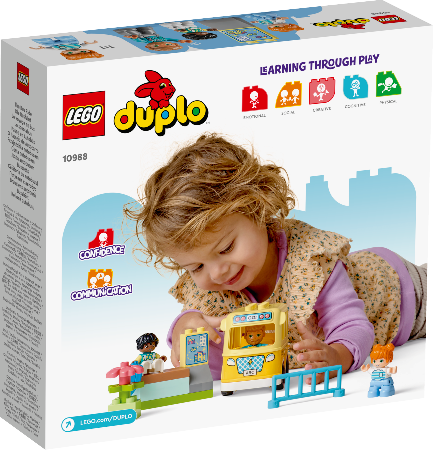 LEGO DUPLO Przejażdżka autobusem 10988