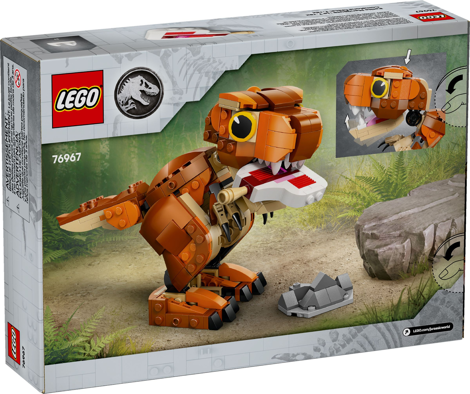 Lego Jurassic World 76967 Tyranozaur Mały