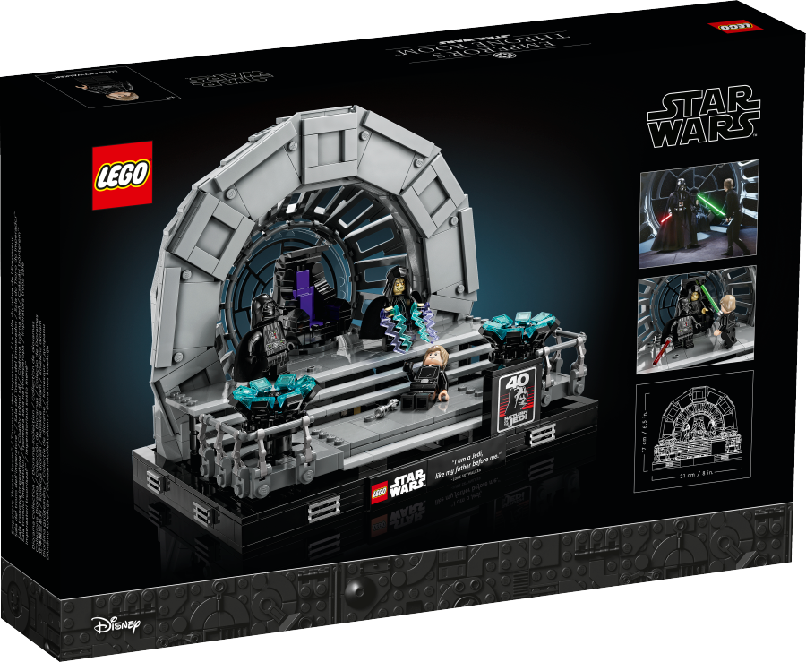 LEGO STAR WARS Diorama: Sala tronowa Imperatora™ 75352