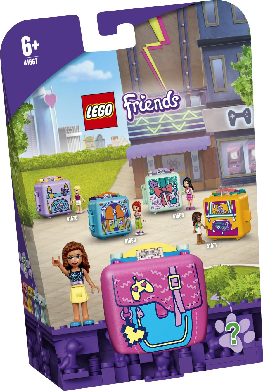 LEGO FRIENDS  Kostka gier Olivii 41667