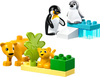 Lego Duplo 10442 Rodziny dzikich zwierząt: pingwiny i lwy