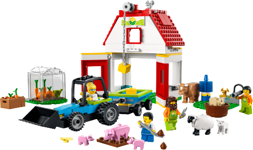 LEGO CITY Stodoła i zwierzęta gospodarskie 60346
