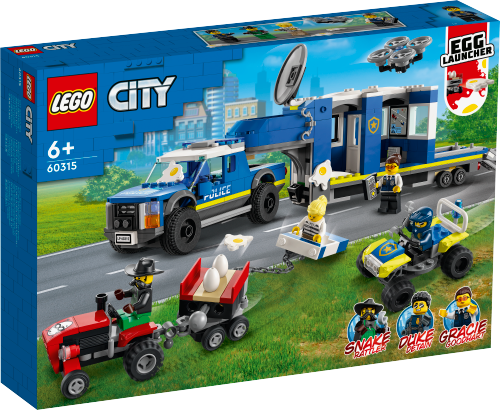 LEGO CITY Mobilne centrum dowodzenia policji 60315