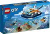 LEGO CITY Łódź do nurkowania badacza 60377