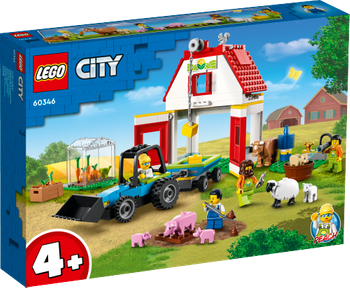 LEGO CITY Stodoła i zwierzęta gospodarskie 60346