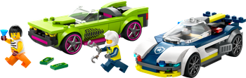 LEGO CITY Pościg radiowozu za muscle carem 60415