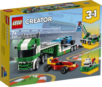 LEGO CREATOR  Laweta z wyścigówkami 31113