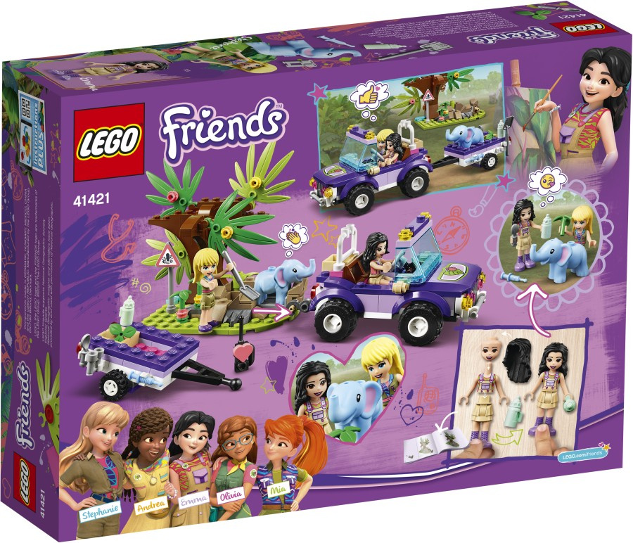 LEGO FRIENDS  Na ratunek słoniątku 41421