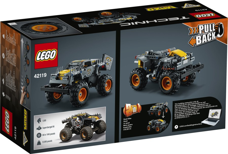 LEGO TECHNIC  Monster Jam Max-D 42119