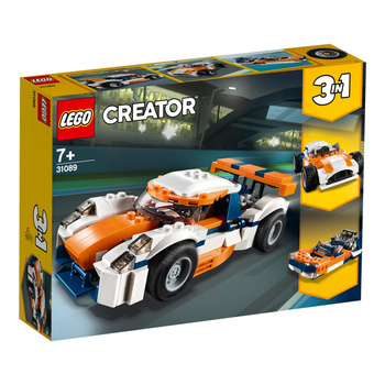 LEGO CREATOR  SŁONECZNA WYŚCIGÓWKA 31089