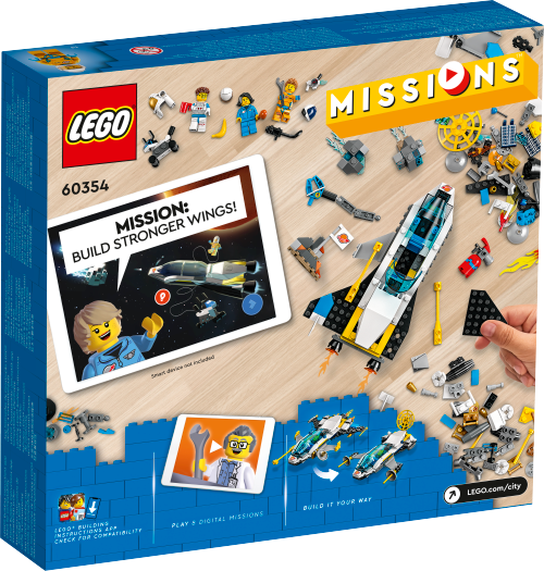LEGO CITY  Wyprawy badawcze statkiem marsjańskim 60354