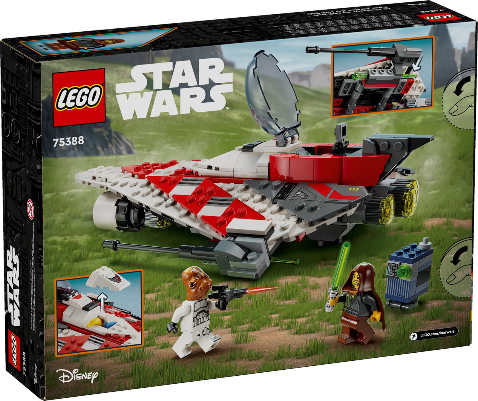 Lego Star Wars 75388 Myśliwiec rycerza Jedi Boba