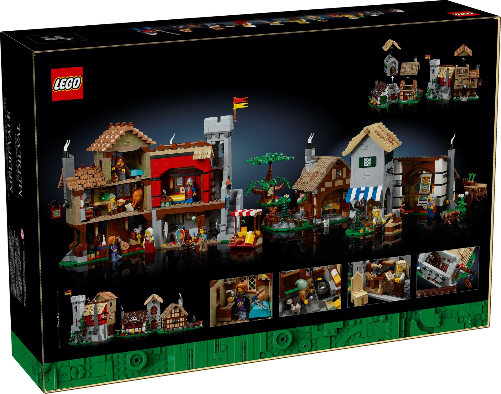 LEGO Icons 10332 Średniowieczny plac miejski