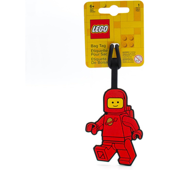 Zawieszka do bagażu lego Czerwony Astronauta