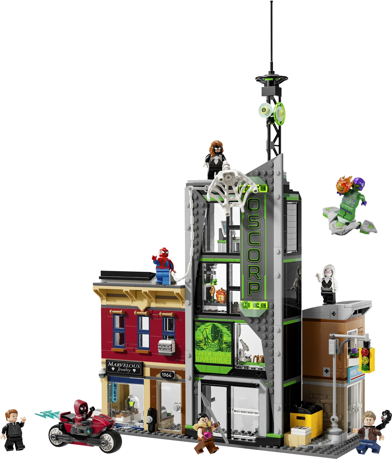 Lego Super Heroes 76324 Spider-Man i Oscorp