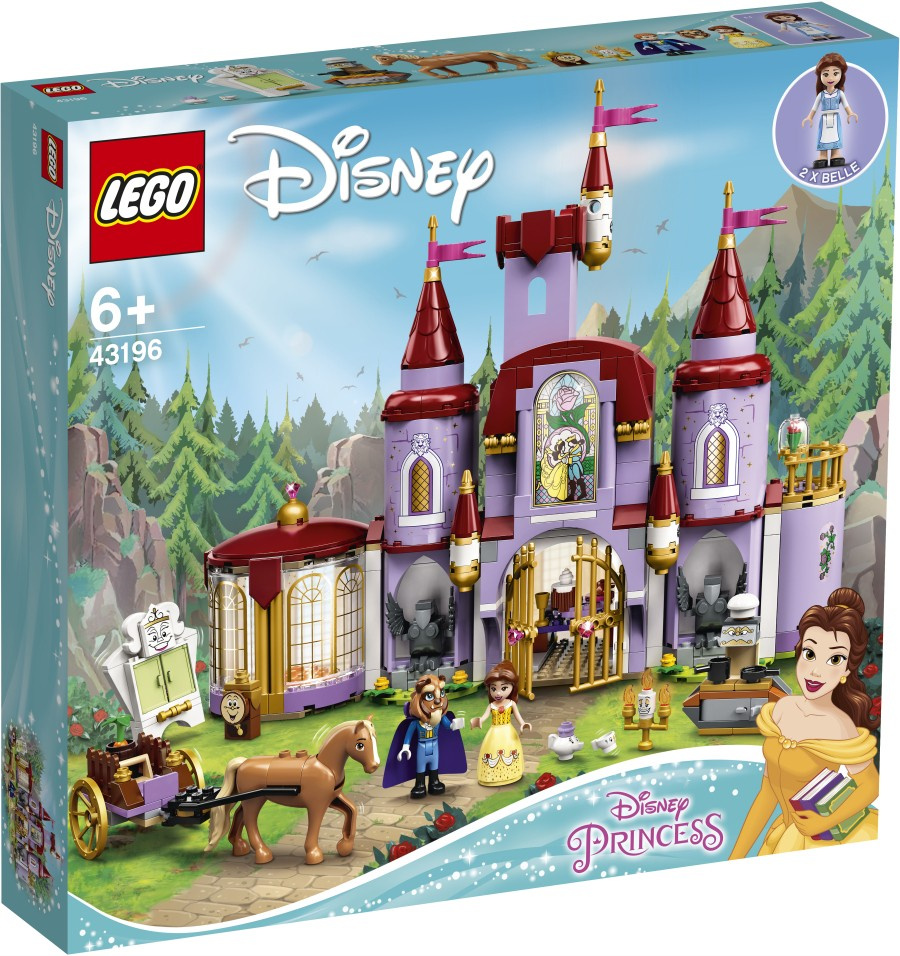 LEGO DISNEY PRINCESS  Zamek Belli i Bestii 43196