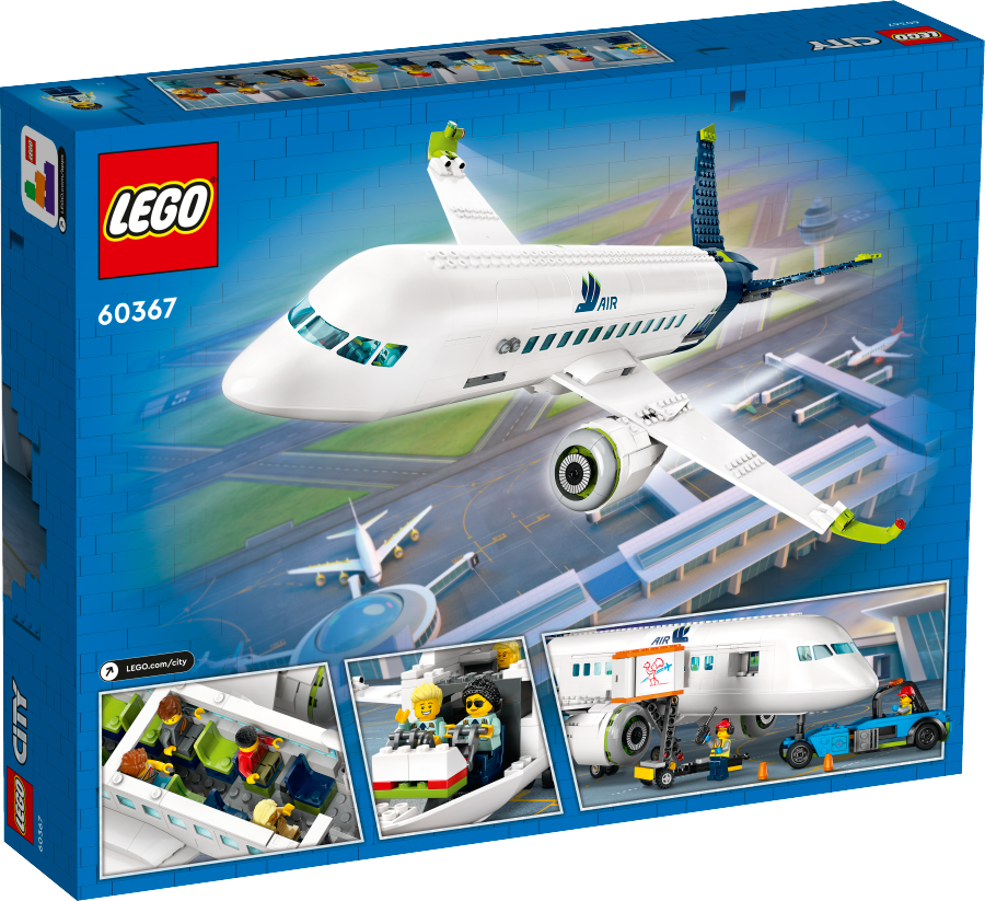 LEGO CITY Samolot pasażerski 60367