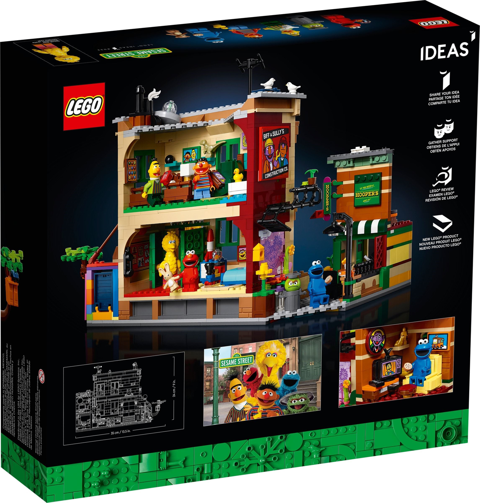 LEGO IDEAS 123 Sesame Street 21324