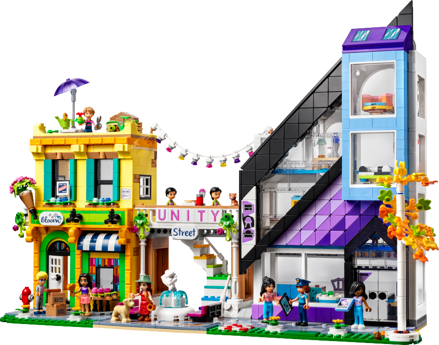 LEGO FRIENDS Sklep wnętrzarski i kwiaciarnia w śródmieściu 41732