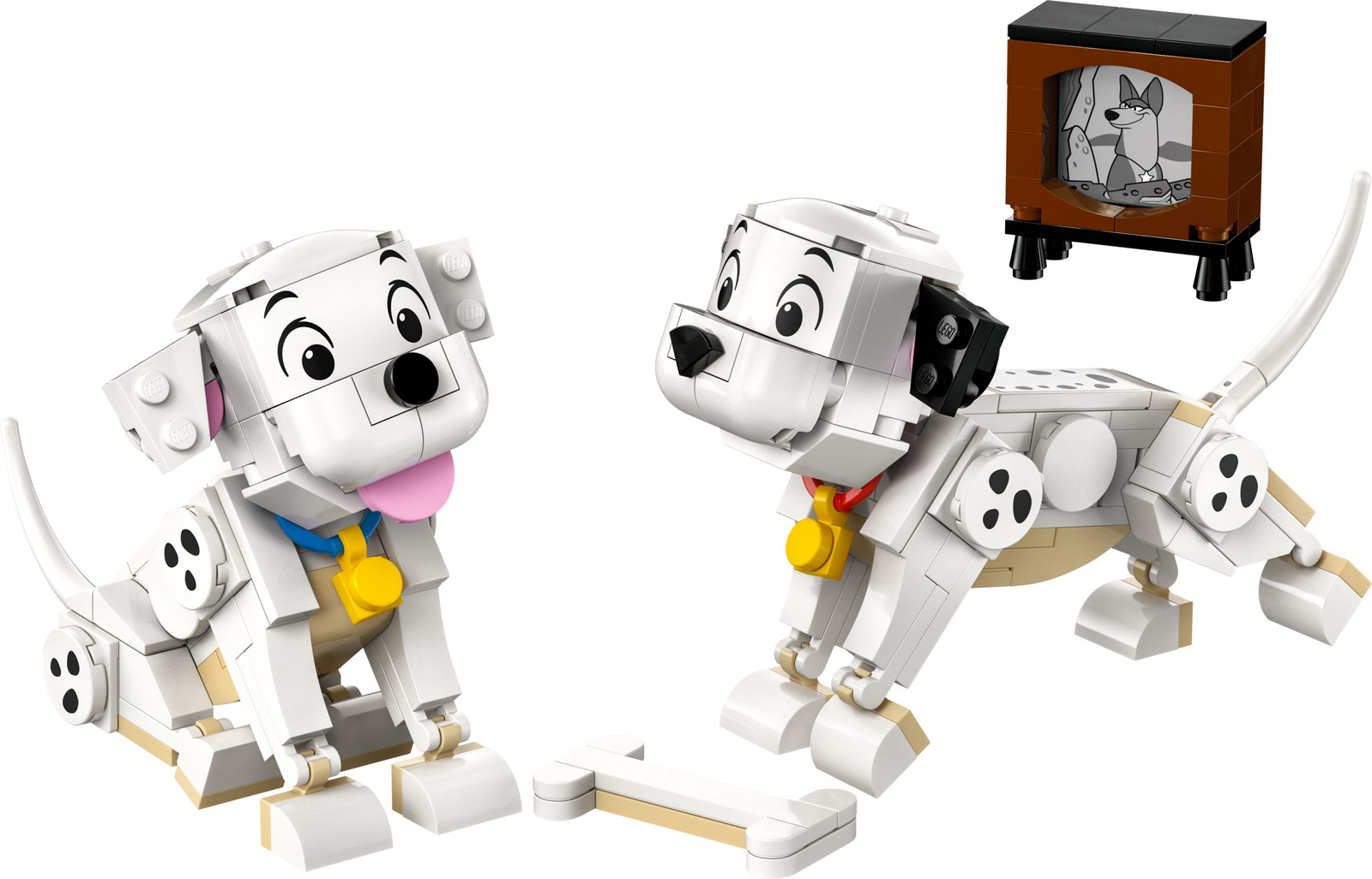Lego Disney 43271 101 dalmatyńczyków — Szczeniaczki Szczęściarz i Penny