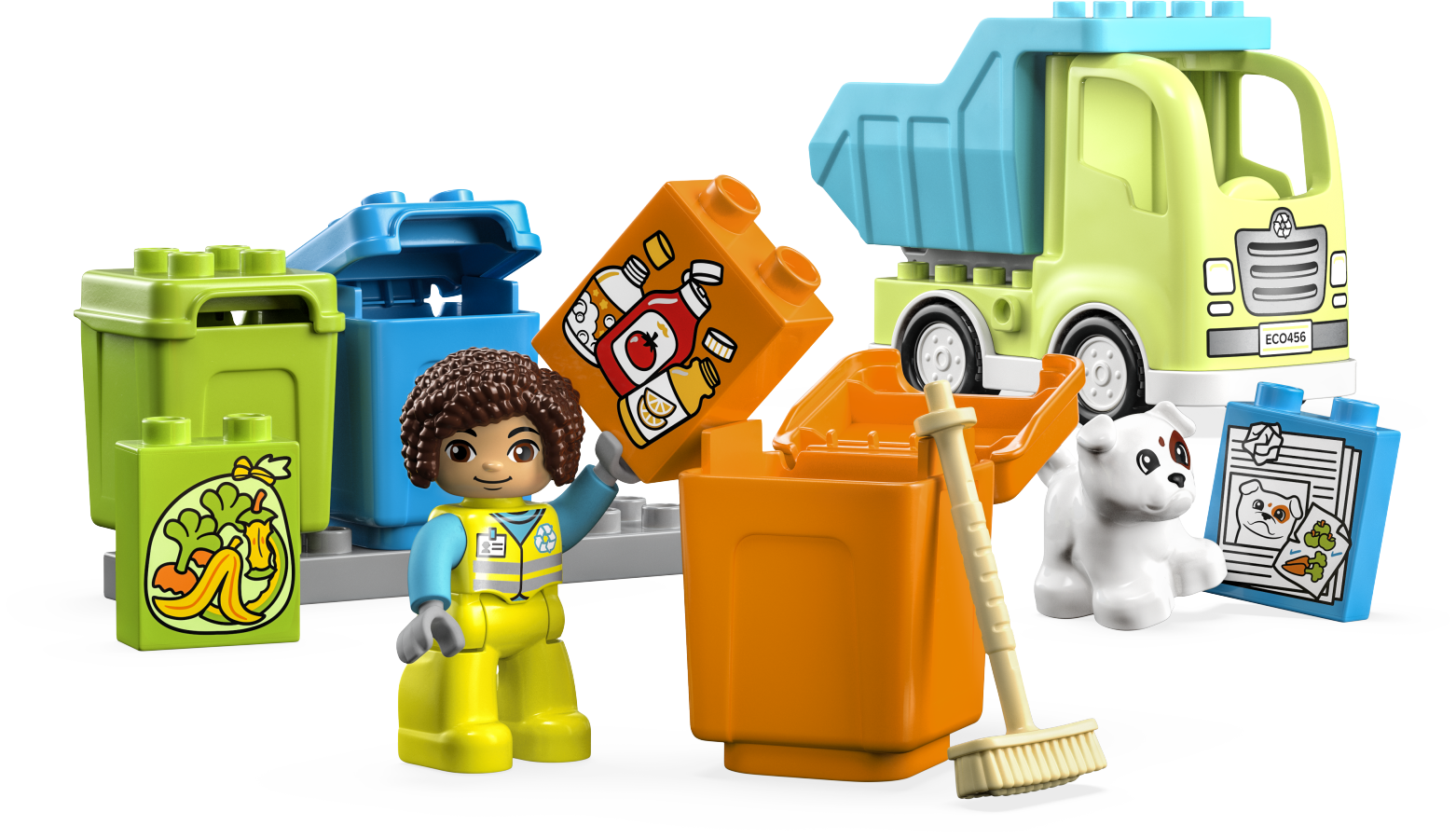 LEGO DUPLO Ciężarówka recyklingowa 10987