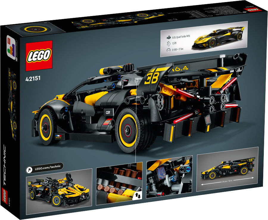 LEGO TECHNIC Bolid Bugatti 42151