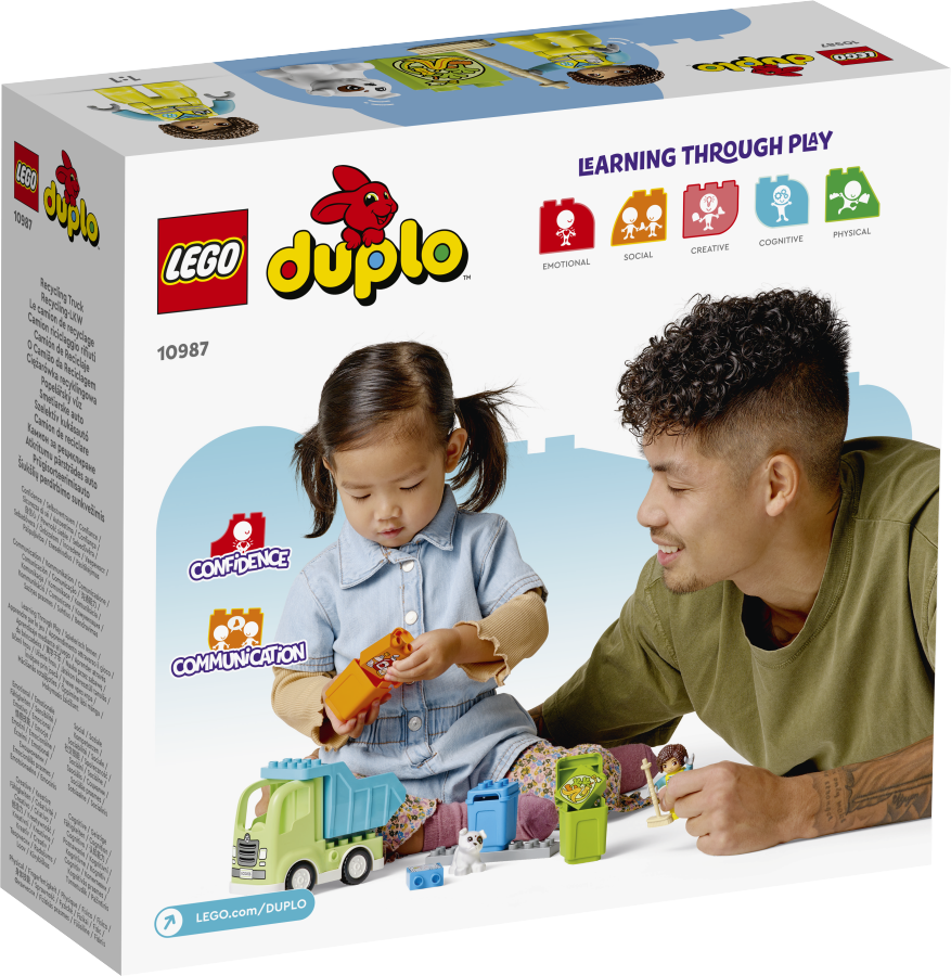 LEGO DUPLO Ciężarówka recyklingowa 10987