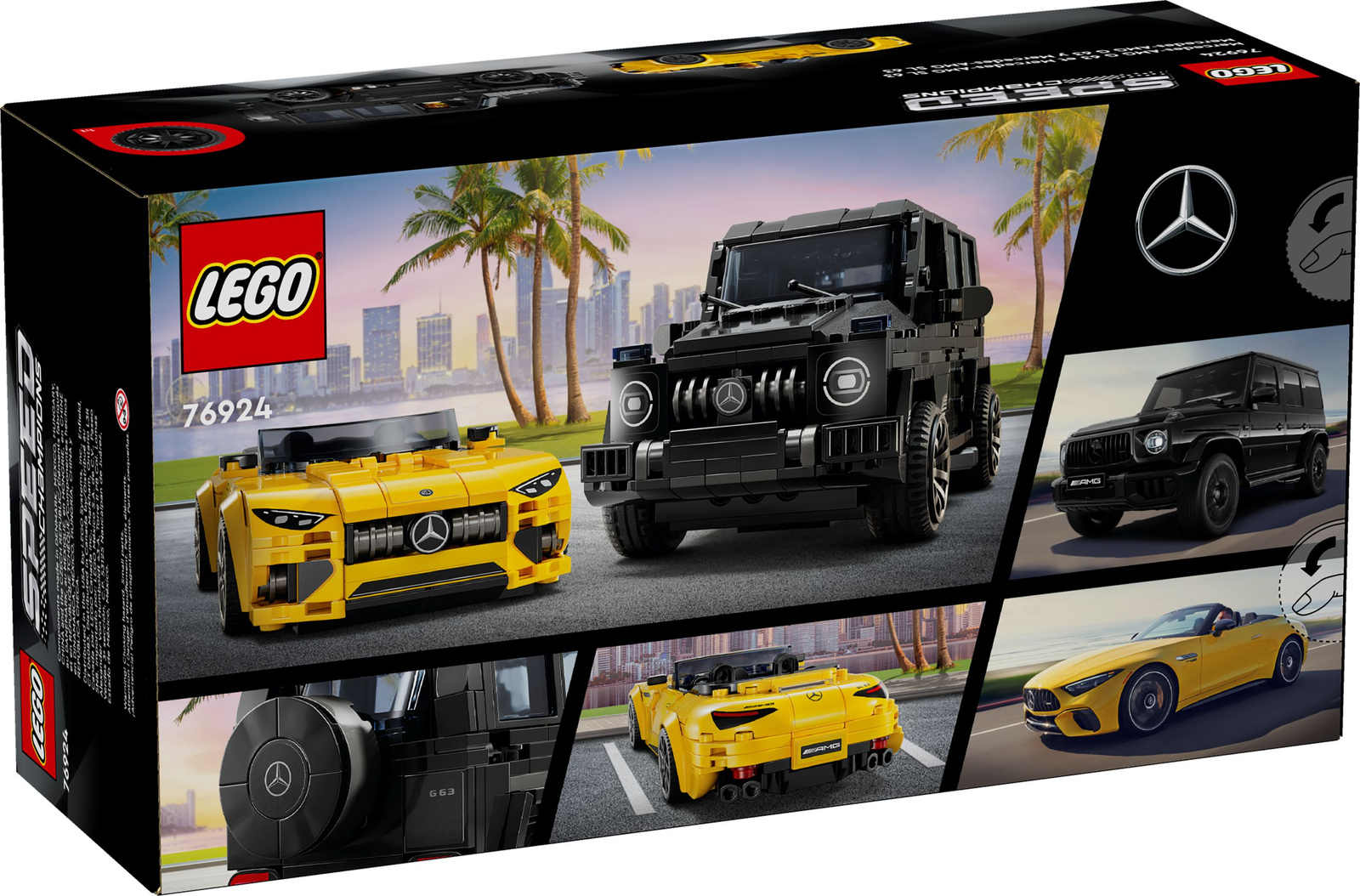 Lego Speed Champions 76924 Mercedes-AMG G 63 i Mercedes-AMG SL 63