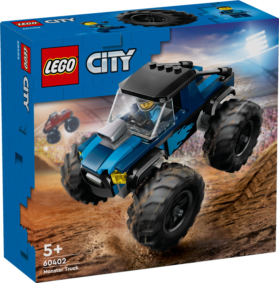 LEGO CITY Niebieski monster truck 60402