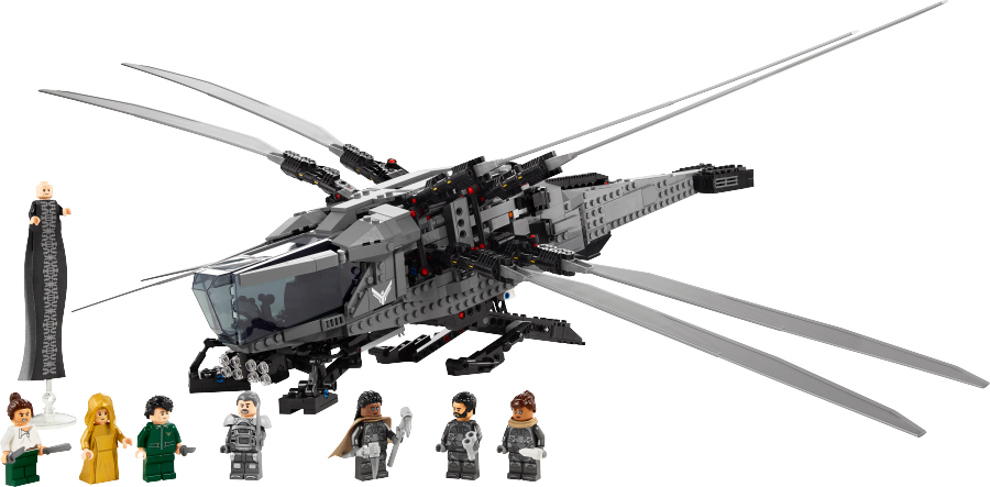 LEGO ICONS Diuna — Atreides Royal Ornithopter 10327
