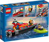 LEGO CITY Łódź strażacka 60373
