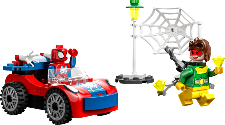 LEGO MARVEL Samochód Spider-Mana i Doc Ock 10789