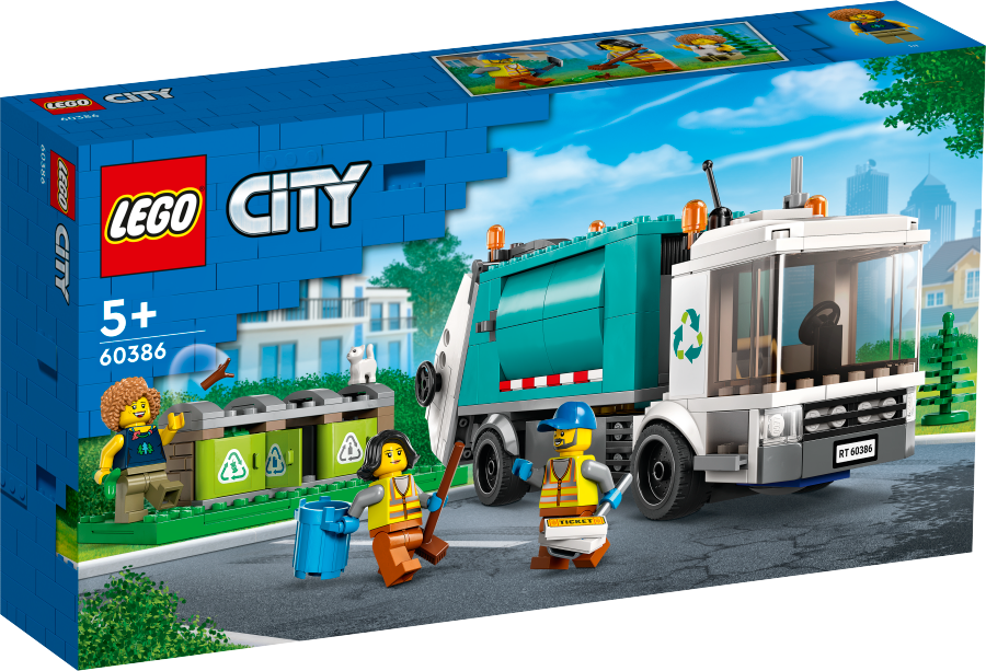 LEGO CITY Ciężarówka recyklingowa 60386