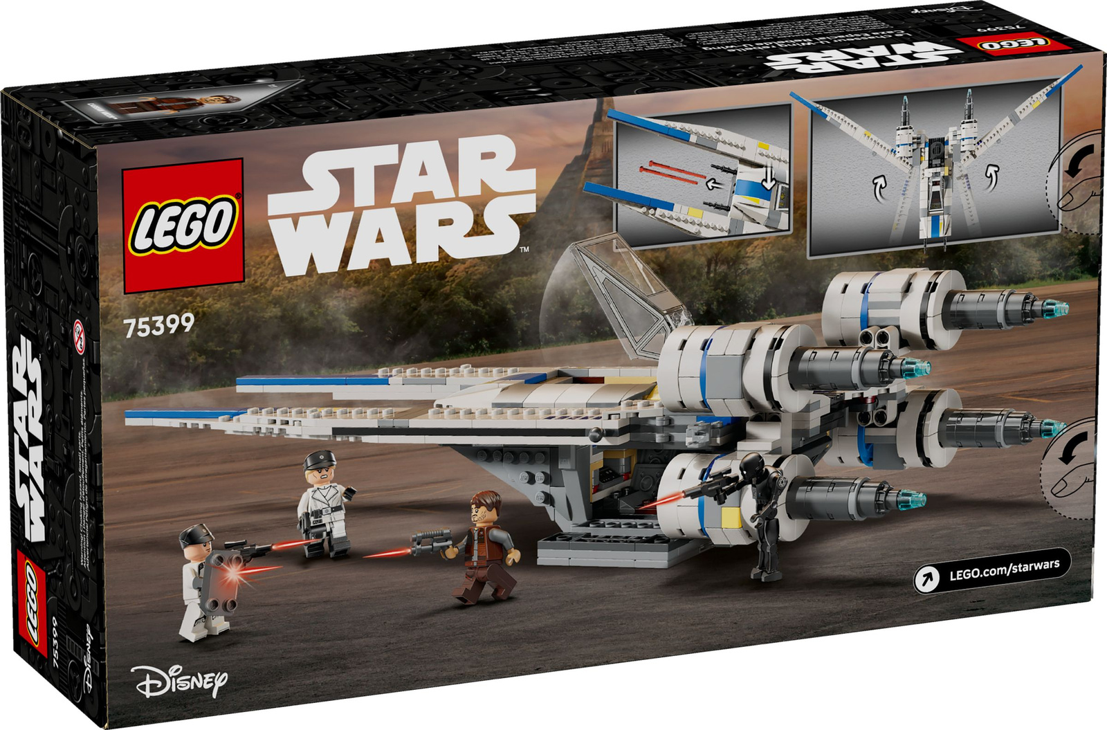 Lego Star Wars 75399 Myśliwiec  U-Wing Rebelii V29