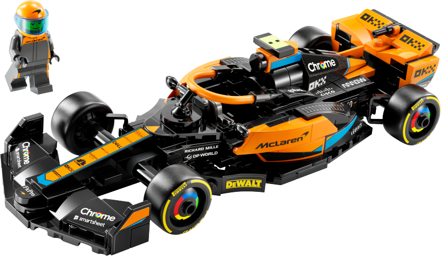 LEGO SPEED CHAMPIONS Samochód wyścigowy McLaren Formula 1 wersja 2023 76919