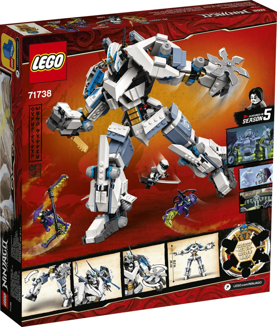 LEGO NINJAGO  Starcie tytanów Mech 71738