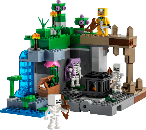LEGO MINECRAFT Loch szkieletów 21189