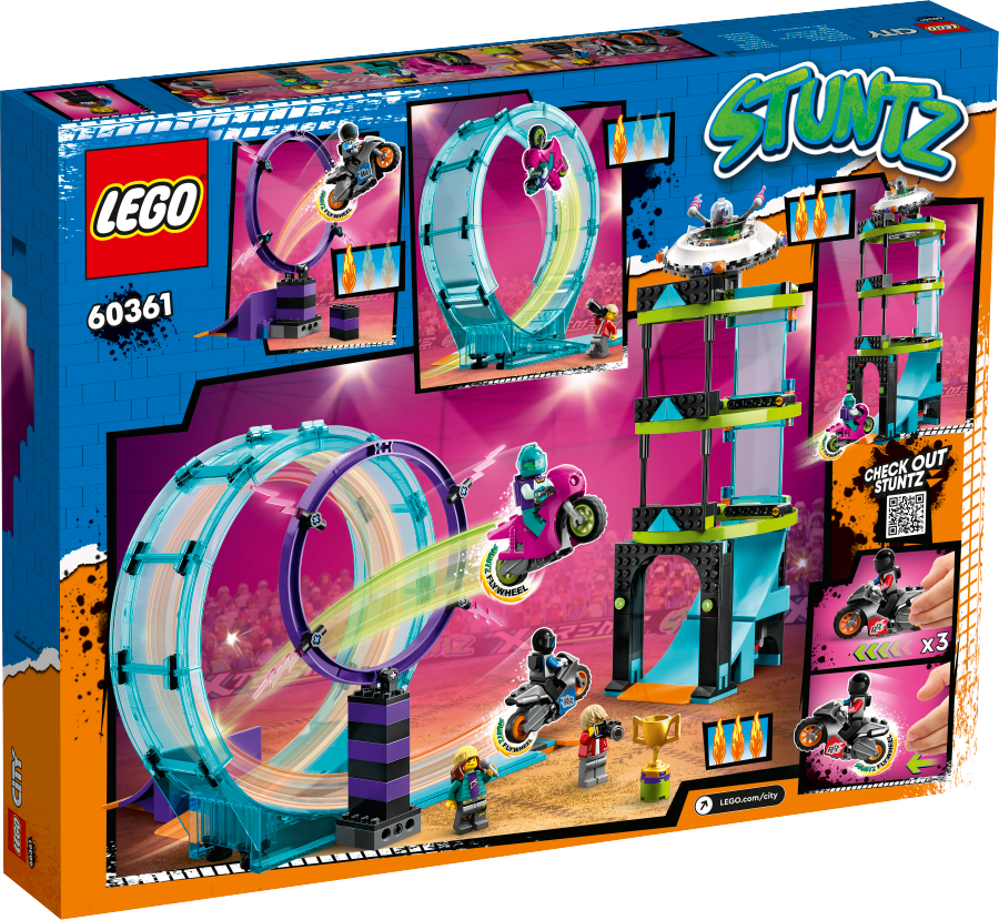 LEGO CITY Ekstremalne wyzwanie kaskaderskie 60361