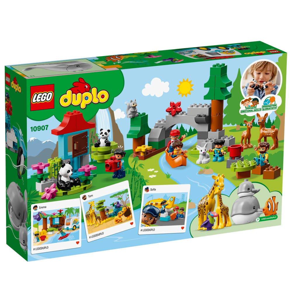 LEGO DUPLO Zwierzęta świata 10907