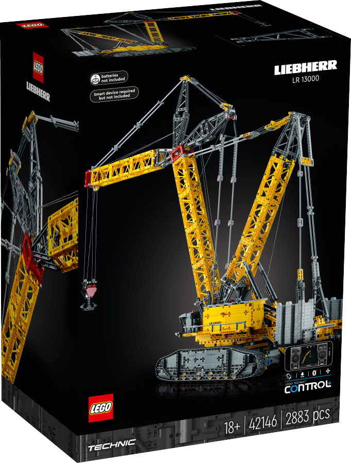 LEGO TECHNIC Żuraw gąsienicowy Liebherr LR 13000 42146