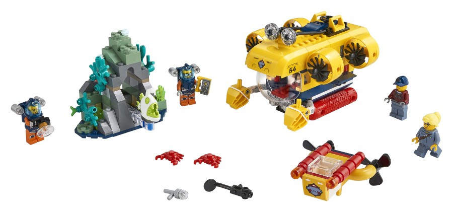 LEGO CITY  Łódź podwodna badaczy oceanu  60264