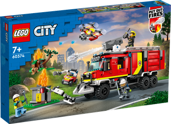 LEGO CITY Terenowy pojazd straży pożarnej 60374