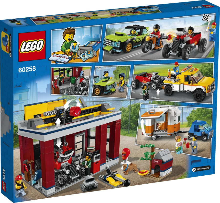 LEGO CITY   Warsztat tuningowy 60258