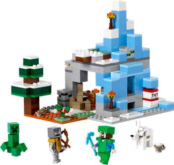 LEGO MINECRAFT Ośnieżone szczyty 21243