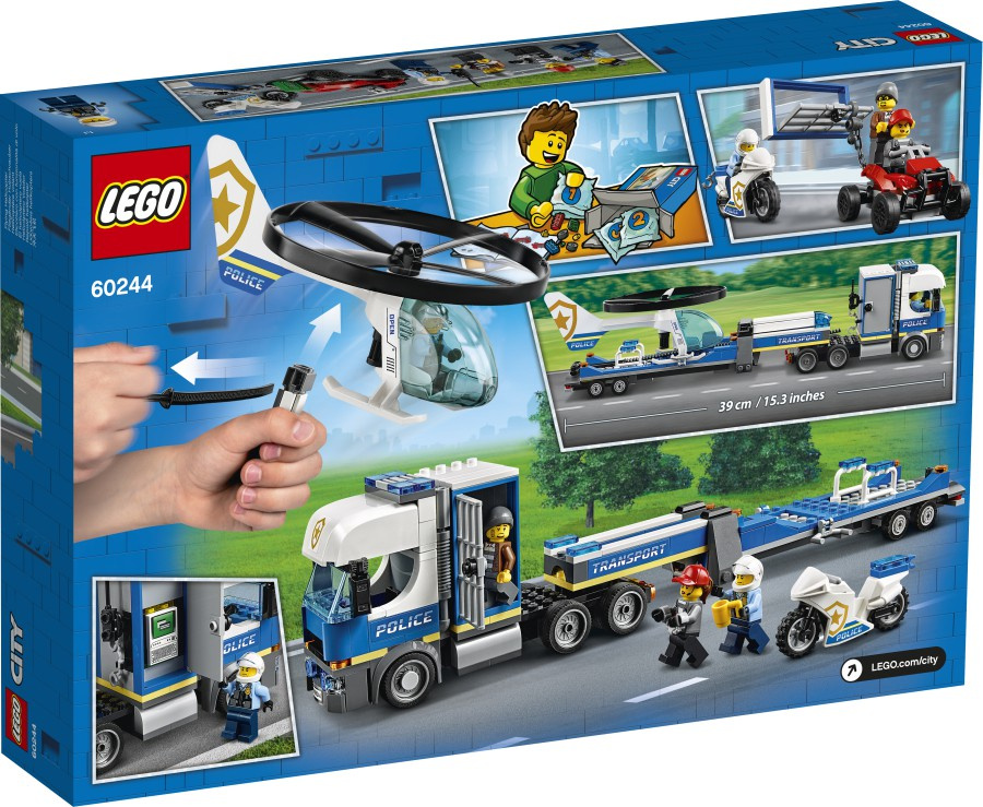 LEGO CITY   Laweta helikoptera policyjnego 60244
