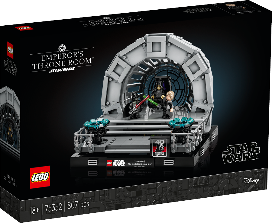 LEGO STAR WARS Diorama: Sala tronowa Imperatora™ 75352