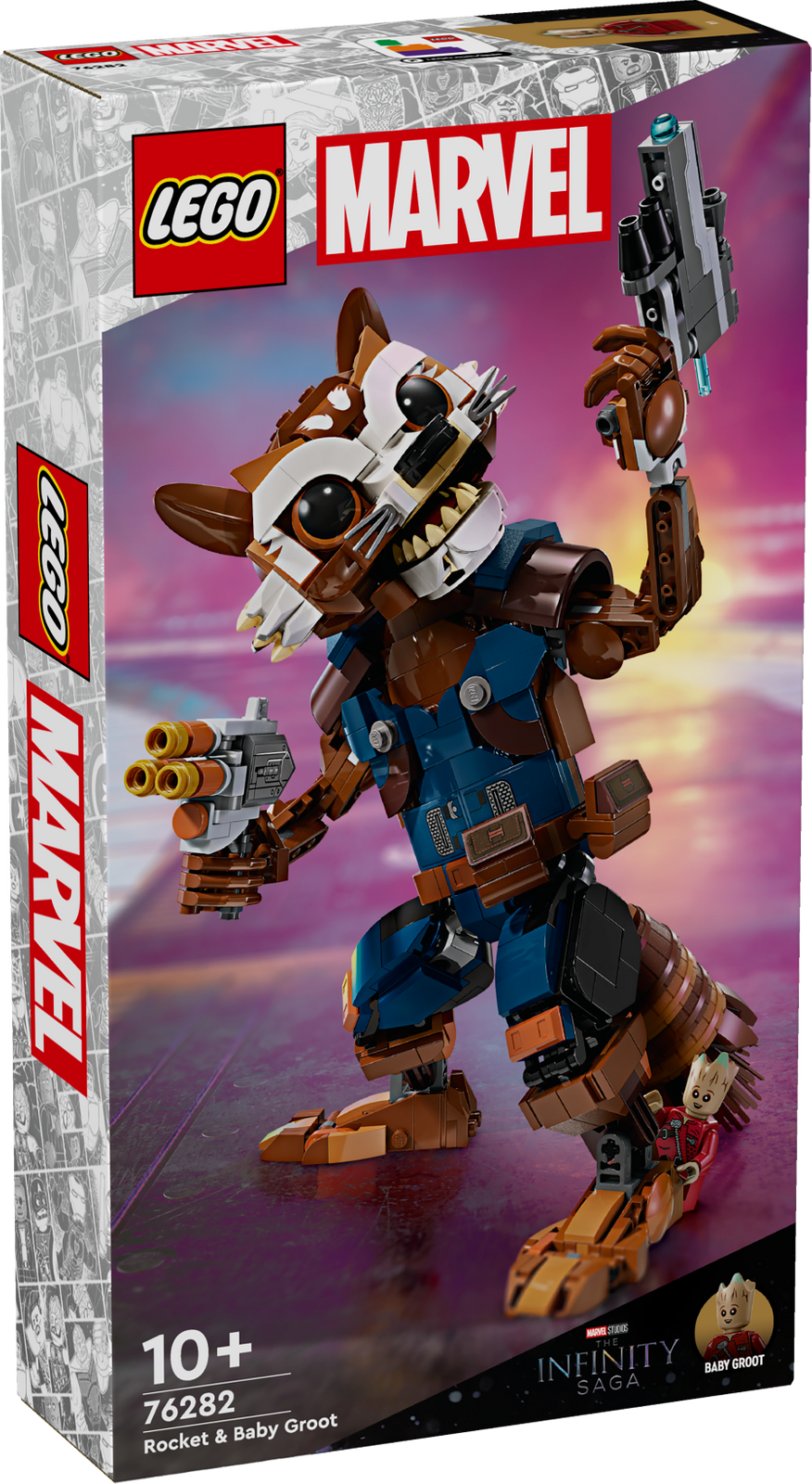LEGO MARVEL Rocketa i Małego Groota 76282