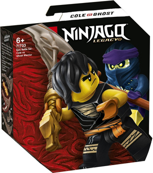 LEGO NINJAGO Epicki zestaw bojowy — Cole kontra Wojownik-Duch  71733