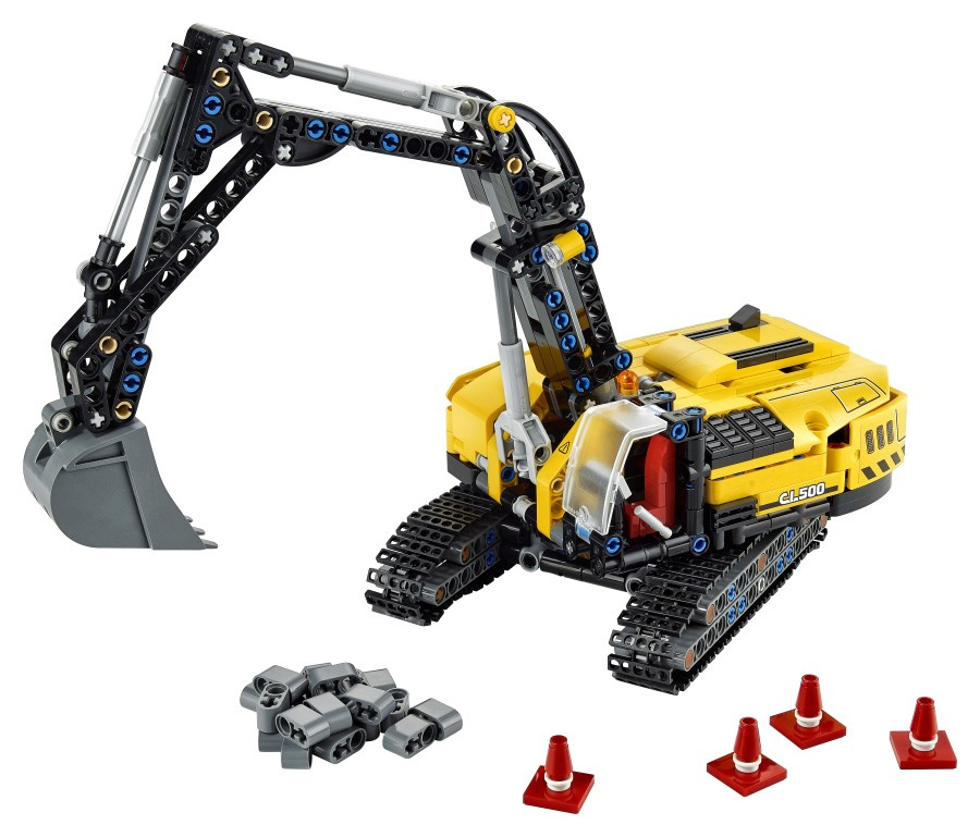 LEGO TECHNIC  Wytrzymała koparka 42121
