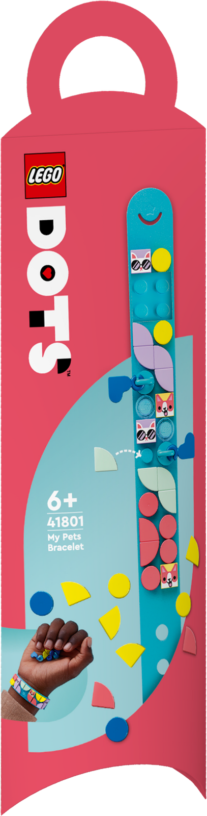 LEGO DOTS Moje zwierzaki — bransoletka 41801